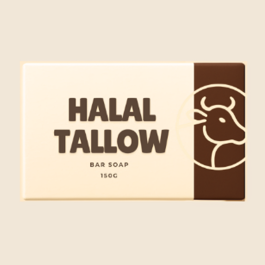 Tallow/colloidal oatmeal soap